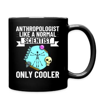 Forensische Anthropologie Anthropologe - Tasse einfarbig - Schwarz - Rechts