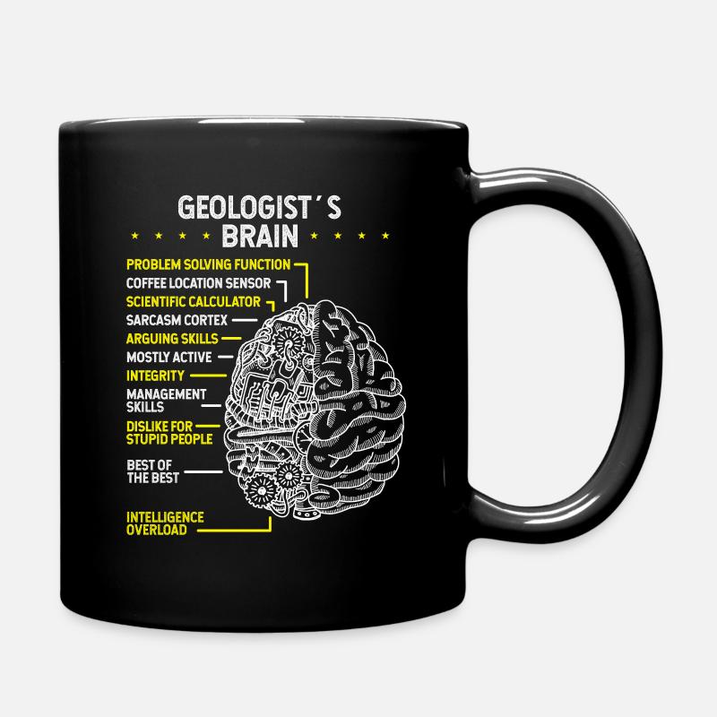 Geologist Rockhounding Mineral Rockhounder - Tasse einfarbig - Schwarz