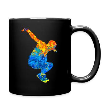 Parkour Parkour Runner Parcour Freerunner - Full Colour Mug - black - Right
