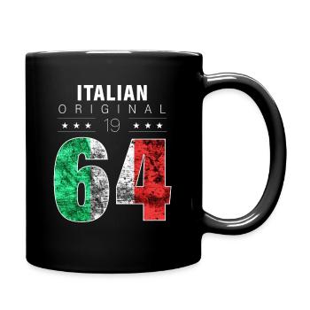 Italian Original 1964 58 Birthday Italy Flag - Full Colour Mug - black - Right