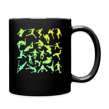 Parkour Freerunning Freerunner Parcour Parkour - Mug uni - noir - Droite