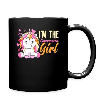 Première Communion 1. Sainte Communion - Mug uni - noir - Droite