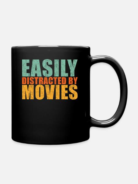 Fan de cinéma - Mug uni - noir