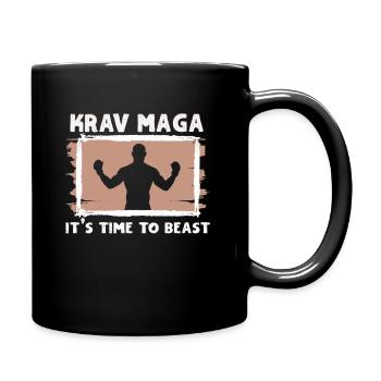 Krav Maga Kampfsport Krav Maga Trainer Krav Maga - Tasse einfarbig - Schwarz - Rechts