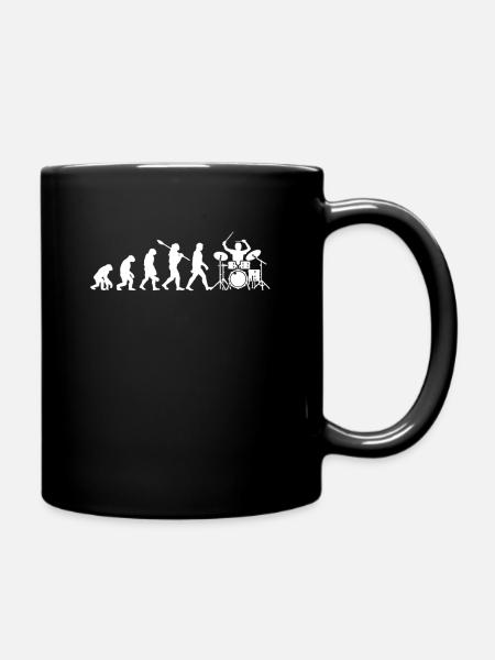 Batterie Evolution Batteur Batteur - Mug uni - noir