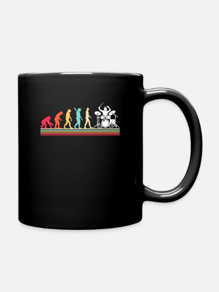 Batteur Evolution Drums - Mug uni - noir