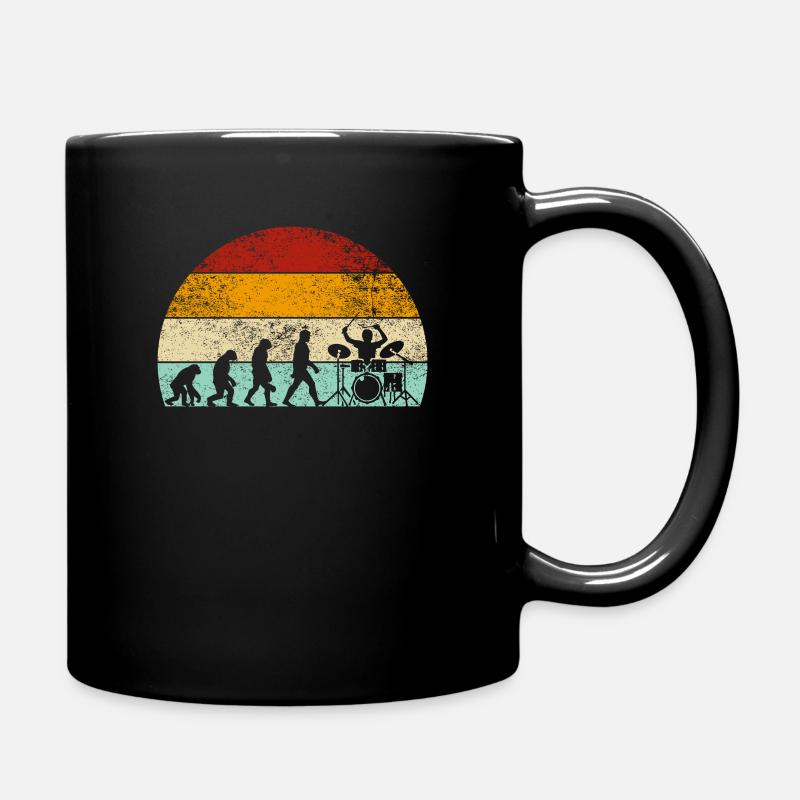 Batterie Evolution Batteur Batteur - Mug uni - noir