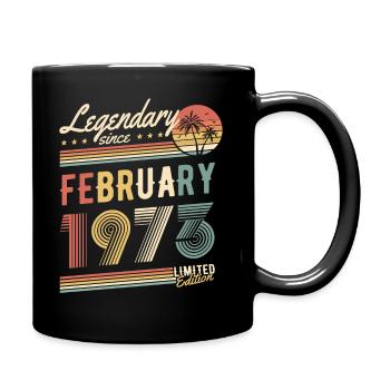 Limited Edition February 1973 - Full Colour Mug - black - Right