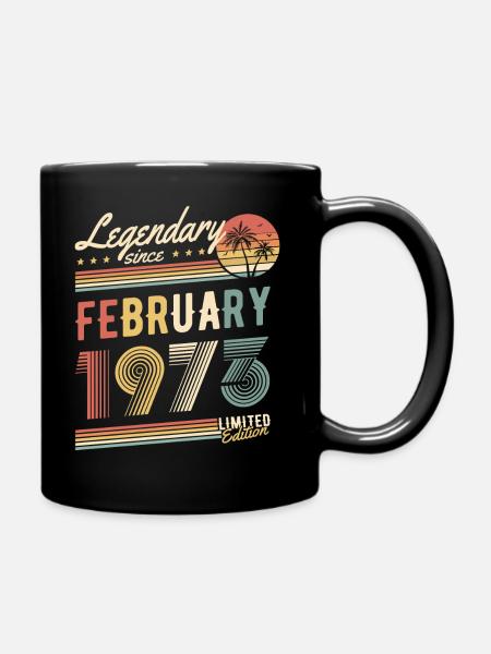 Édition limitée février 1973 - Mug uni - noir