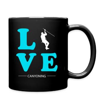 CANYONING LOVE - Tasse einfarbig - Schwarz - Rechts