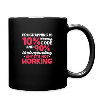 Développeur de logiciels Programmeur Logiciel - Mug uni - noir - Droite