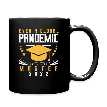 Master Graduation Graduate Masters Degree 2022 - Tasse einfarbig - Schwarz - Rechts