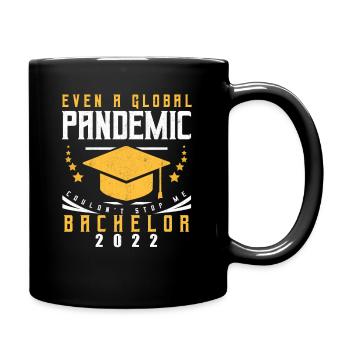 Bachelor Graduation 2022 Degree Bachelors Graduate - Full Colour Mug - black - Right