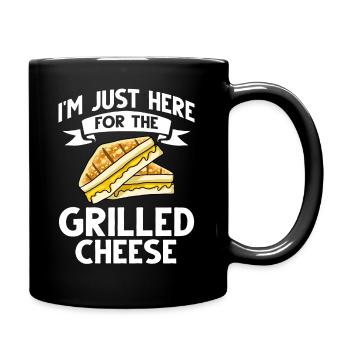 Gegrillter Käse Toast Sandwich Maker Toaster - Tasse einfarbig - Schwarz - Rechts