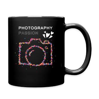 Photography Photography SLR - Full Colour Mug - black - Right