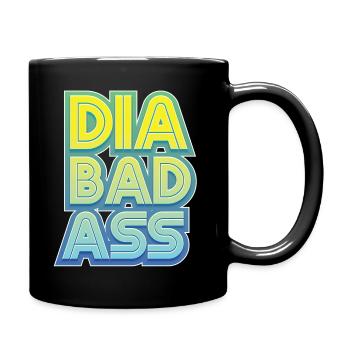Funny Diabetes Diabetic Insulin - Full Colour Mug - black - Right