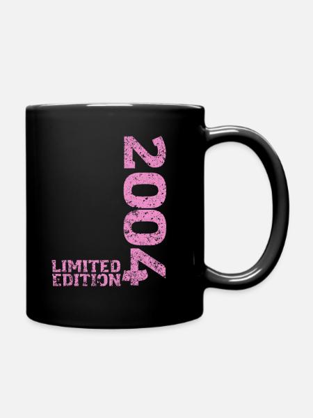 Limited Edition 2004 18. Geburtstag Geschenk - Tasse einfarbig - Schwarz