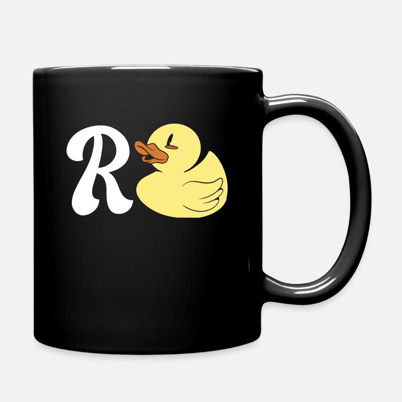 Pension Ente Rente Abschied Geschenk - Tasse einfarbig - Schwarz