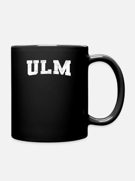 Ulm - Tasse einfarbig - Schwarz
