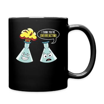 Funny Science Experiement Biology Scientist - Full Colour Mug - black - Right