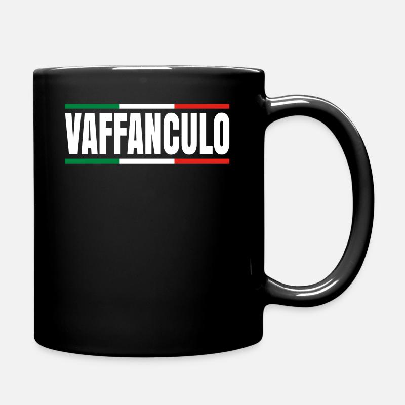 Italien - Mug uni - noir