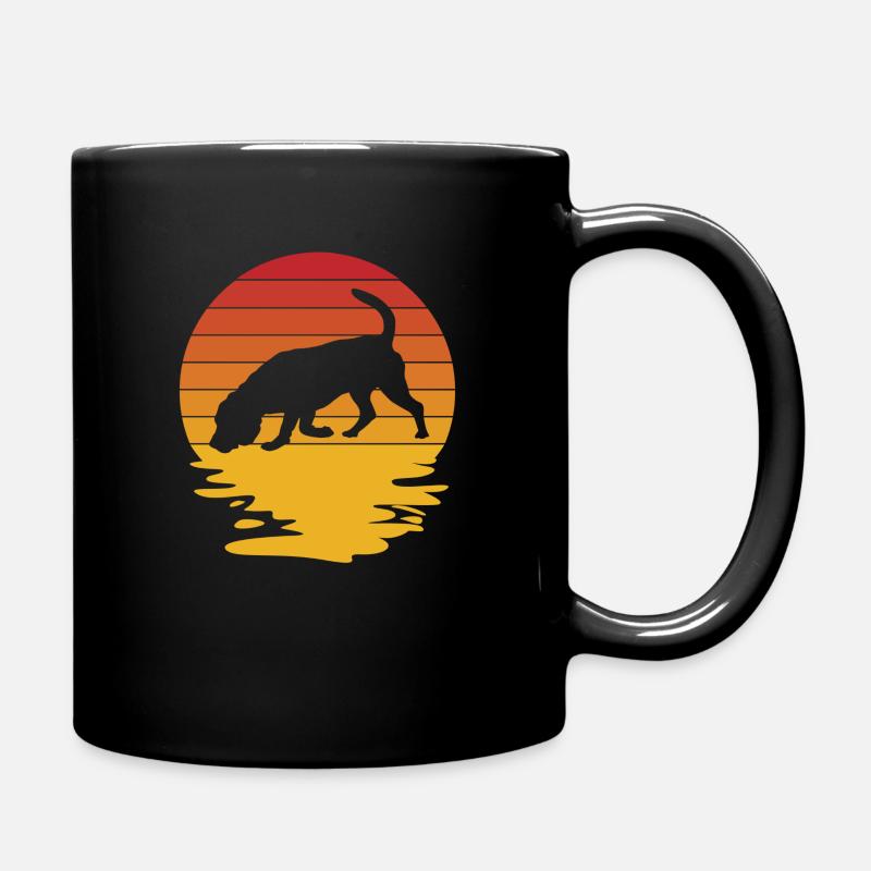 Beagle Beagle Chien Beagle Chiot Beagle Propriétaire - Mug uni - noir