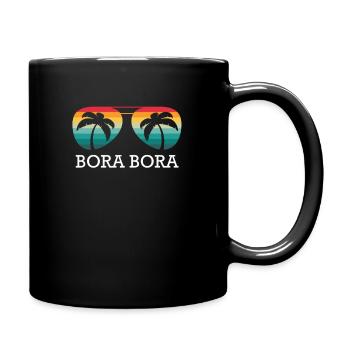 Bora Bora - Mug uni - noir - Droite