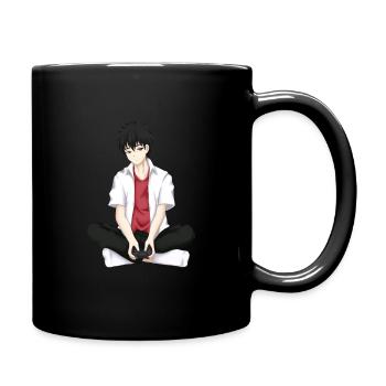 Anime Gamer Junge Anime Jungs Cosplay Anime Merch - Tasse einfarbig - Schwarz - Rechts