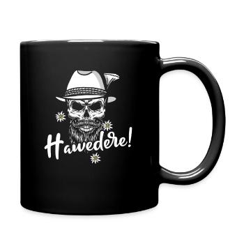 Hawedere - Tasse einfarbig - Schwarz - Rechts