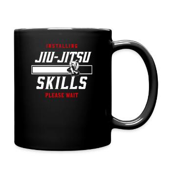 Jiu Jitsu Installing Jiu-Jitsu - Full Colour Mug - black - Right