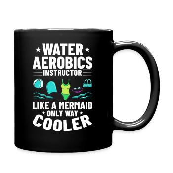 AquaGym Aquafitness Aqua Training Aqua - Mug uni - noir - Droite