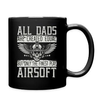 Seul le meilleur jeu Airsoft Papa Meilleur Papa Jamais - Mug uni - noir - Droite