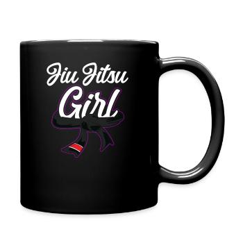 Jiu Jitsu Girl Jiu Jitsu Girl - Full Colour Mug - black - Right