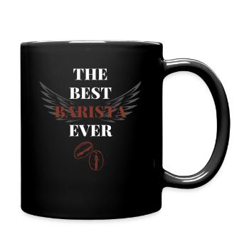 The best barista ever - Full Colour Mug - black - Right