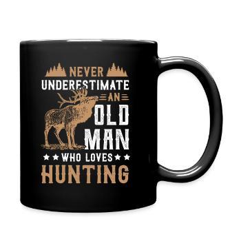 Chasseur Vêtements de chasse Bois de chasse Waidmann Forest - Mug uni - noir - Droite