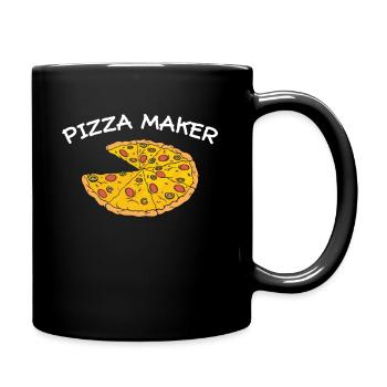 Pizza Maker Cadeau Pizzaiolo - Mug uni - noir - Droite