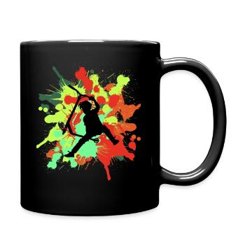 Freestyle Scooter - Tasse einfarbig - Schwarz - Rechts
