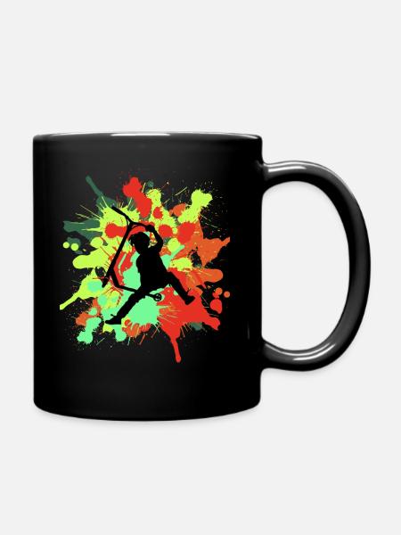 trottinette freestyle - Mug uni - noir