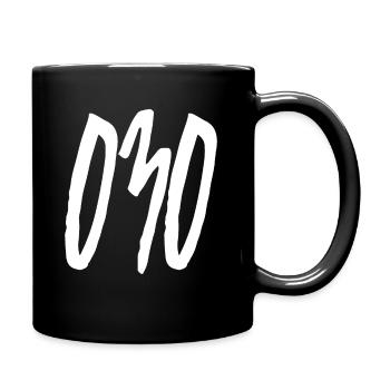 030 Indicatif régional Berlin - Mug uni - noir - Droite