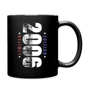 Grunge Birthday Limited Edition 2006 Born 2006 - Full Colour Mug - black - Right