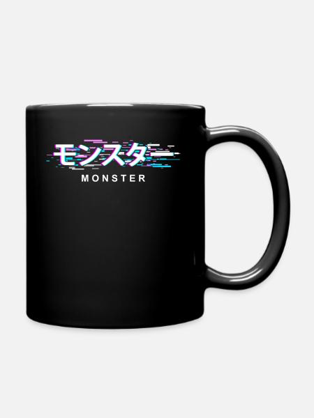 Monster - Full Colour Mug - black