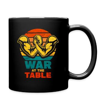 Arm wrestling - Full Colour Mug - black - Right