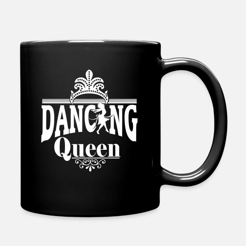 Crown Dancing Dancing Queen avec Dancer - Mug uni - noir