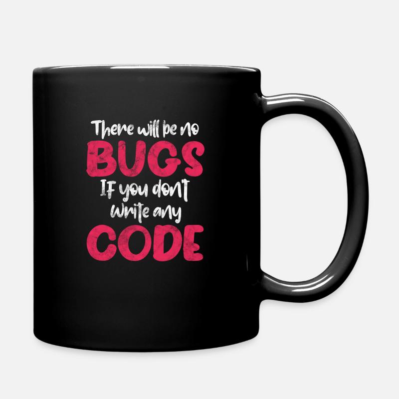 Programmierer - Tasse einfarbig - Schwarz