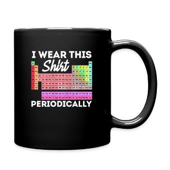 Periodic table - Full Colour Mug - black - Right
