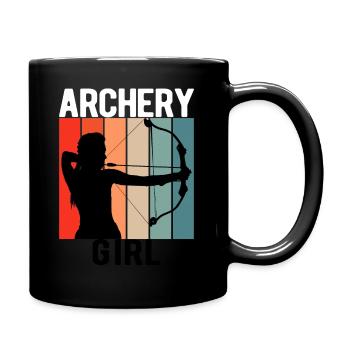 Archery Archer Archer Gift - Full Colour Mug - black - Right