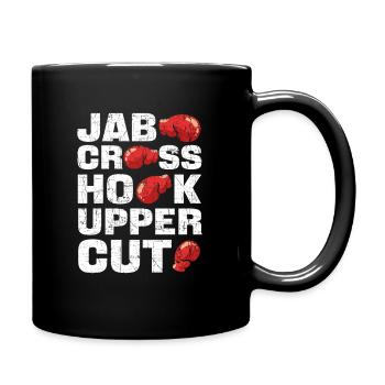 Boxe. Pour les amateurs de combat et de boxe. Boxeur - Mug uni - noir - Droite
