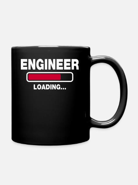 Engineer - Tasse einfarbig - Schwarz