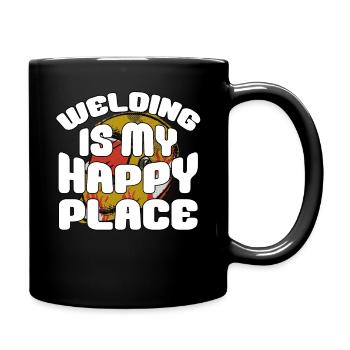 Soudeur - Mug uni - noir - Droite