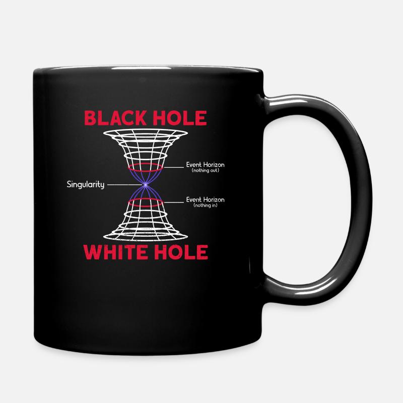 Trou noir - Trou blanc - Astronome de trou noir - Mug uni - noir